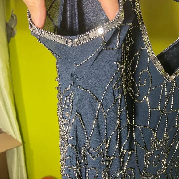 JKARA Navy Blue Dress - Picture 6 of 6